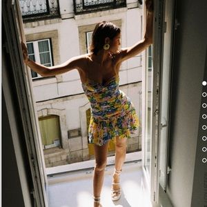 Cutest Zara floral dress